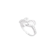 18K Gold Ring with Heart Design