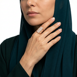 خاتم ذهب عيار 18 انتي استثنائية