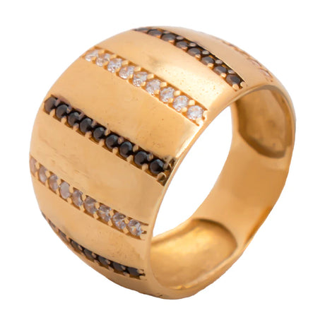 18K Gold Ring, Bold