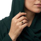 خاتم ذهب عيار 18 مثلث