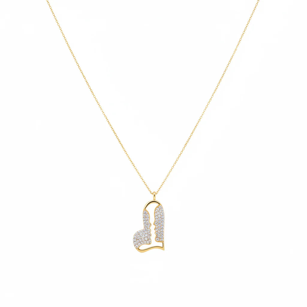 18K Gold Mutual Love Necklace