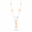 18K Gold Luce Pendant with Butterfly Design