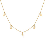21K Gold Necklace Estrella