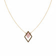 18K Gold Chain with Diamond Design