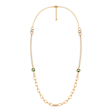 18K Gold Pendant with Knotted Pendants Design