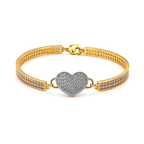 18K Gold Bracelet Emotions Design