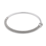 18K Gold Bracelet Shiny Braid Design