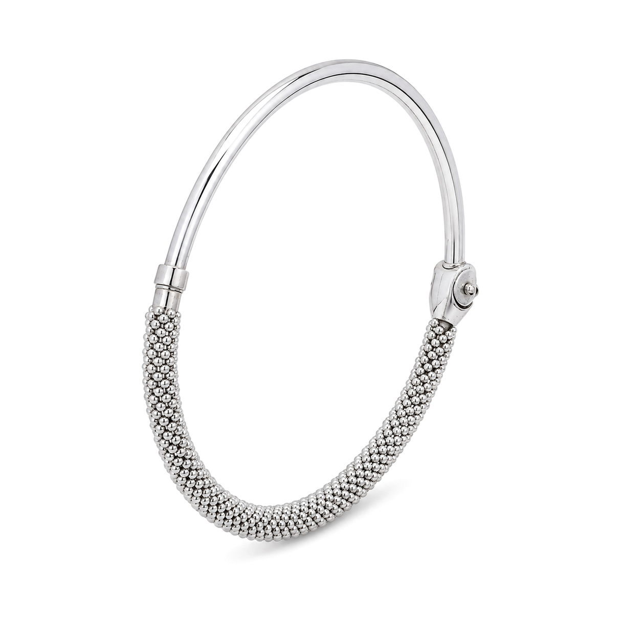 18K Gold Bracelet Shiny Braid Design