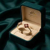 18K Gold Bracelet with Spring of Life Design