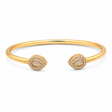 18K Gold Bracelet Embellished Design