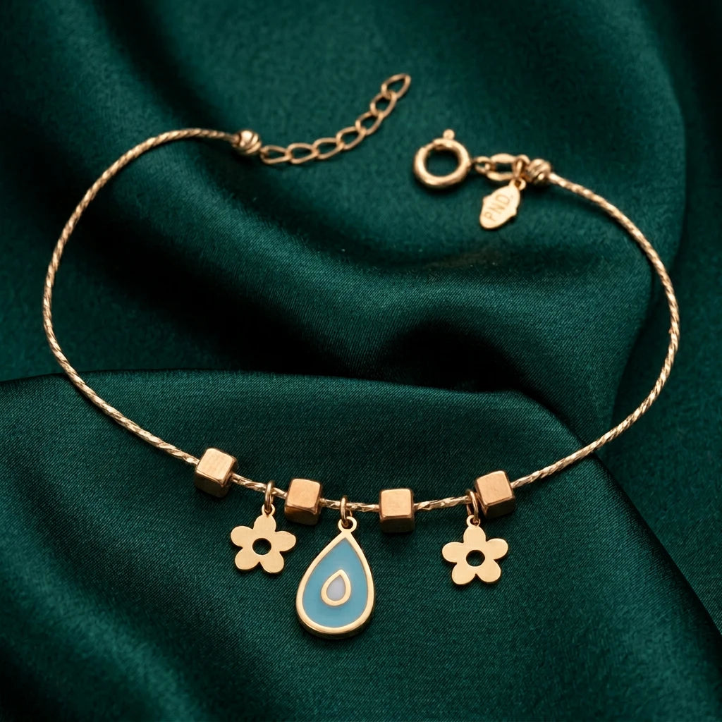 18K Gold Dewdrop of Life Bracelet