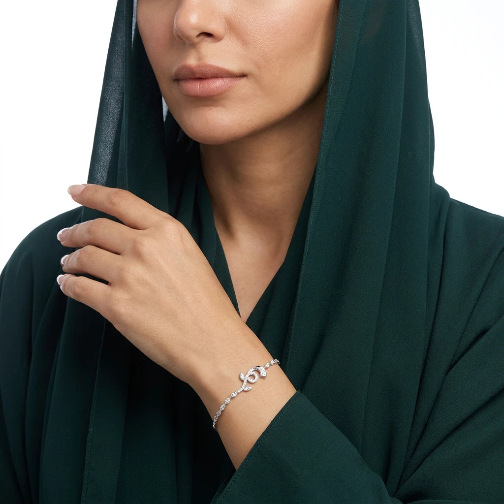 18K Gold Fluid Chain Natural Branch