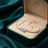 18K Gold Fluid Chain Natural Branch
