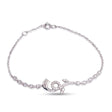 18K Chain Bracelet with Designed charm