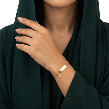 اسوارة ذهب عيار 18 عين الحارس