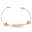 18K Gold Children's Bracelet Mickey Mouse