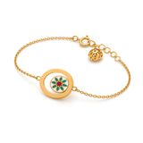 18K Chain Bracelet with Unique Classic Design
