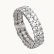 18K Gold Kenzi Ring with Shining Gemstones