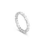 18K Gold Marian Ring with Shining Gemstones
