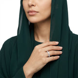 دبلة ويشز ذهب عيار 18 بفصوص