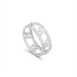 18K Gold Ring with Ornate Design