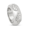 18K Gold Ring Maguin with Sparkling Stones