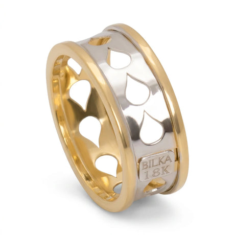 18K Gold Ring Cheer