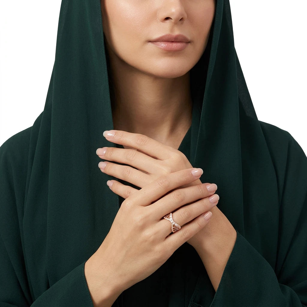 دبلة ذهب عيار 18 يوزوك