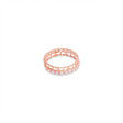 18K Gold Ring with Ornate Frame Design