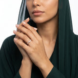 دبلة ذهب عيار 18 أجمل واحدة