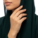 دبلة ذهب عيار 18 أجمل واحدة