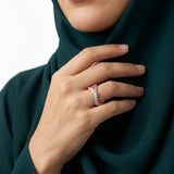 خاتم ذهب عيار 18 يوزوك