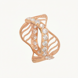 18K Gold Ring with Yuzuk Design