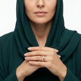 خاتم ذهب عيار 18 يوزوك