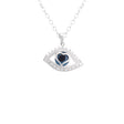 18K Gold Pendant with Eye Design