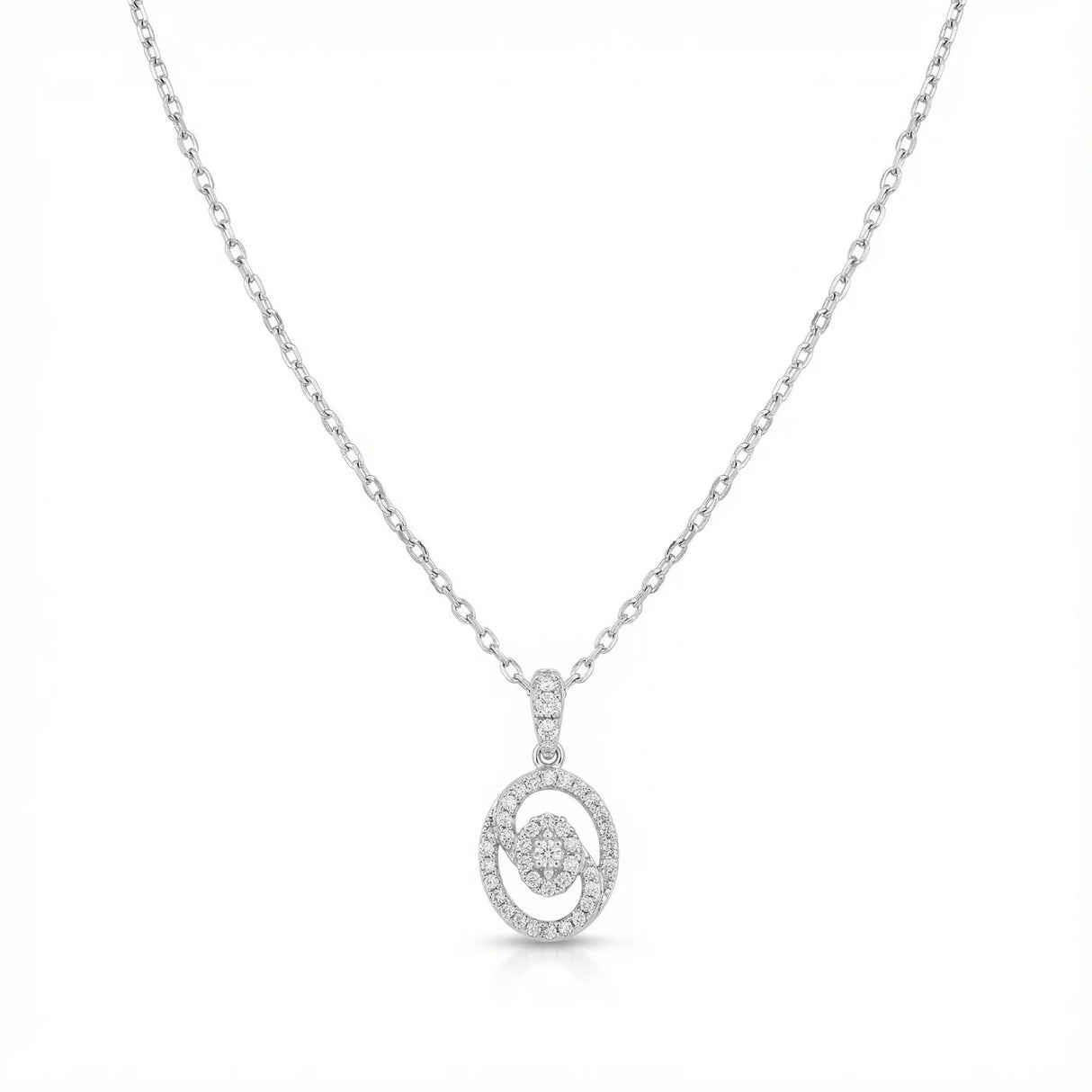 18K Gold Clemence Pendant with Ornate Design