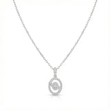18K Gold Clemence Pendant with Ornate Design