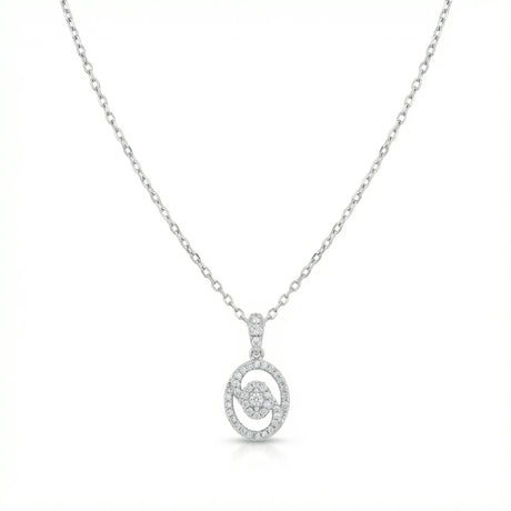 18K Gold Clemence Pendant with Ornate Design