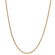 18K Gold Braided Necklace