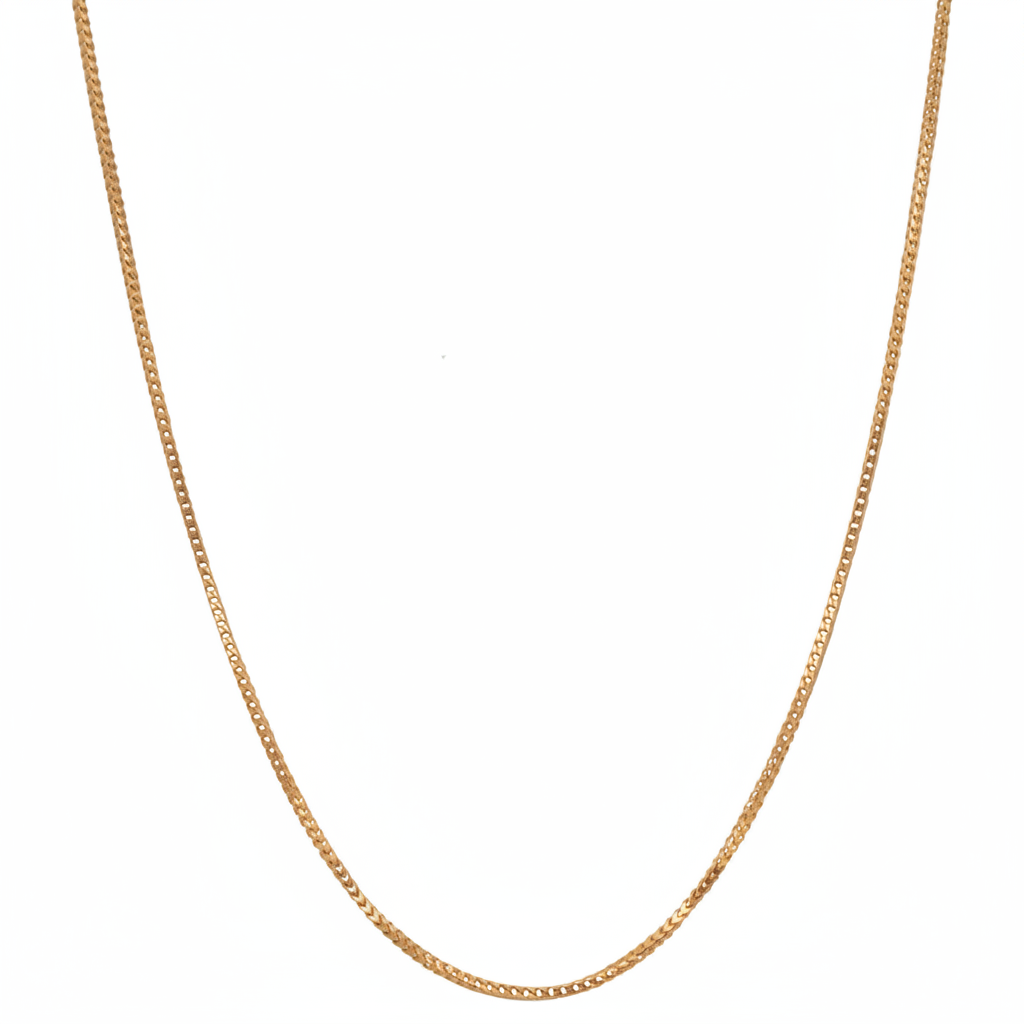 عقد عيار 18 بتصميم بسيط