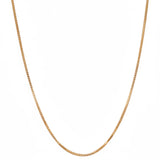 18K Gold Necklace with Simple Design