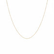 18K Gold Long Braided Necklace