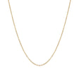18K Gold Necklace with Slim Chain