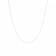 18K White Gold Shining Chain