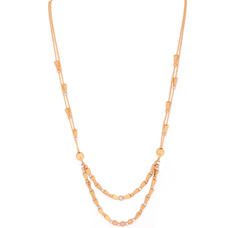 نصف طقم ذهب خرز عيار 18