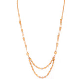 نصف طقم ذهب خرز عيار 18