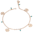18K Gold Anklet Mark of Beauty