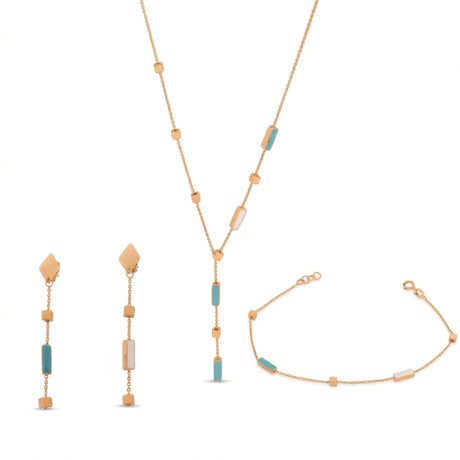Half set 18k gold Attractiveness