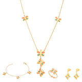 18K Gold Butterfly Set for Kids