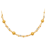 18K Gold Set, Threads Of Beauty